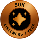 50K Listeners annually