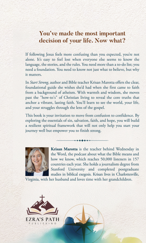 Start Strong Back Cover